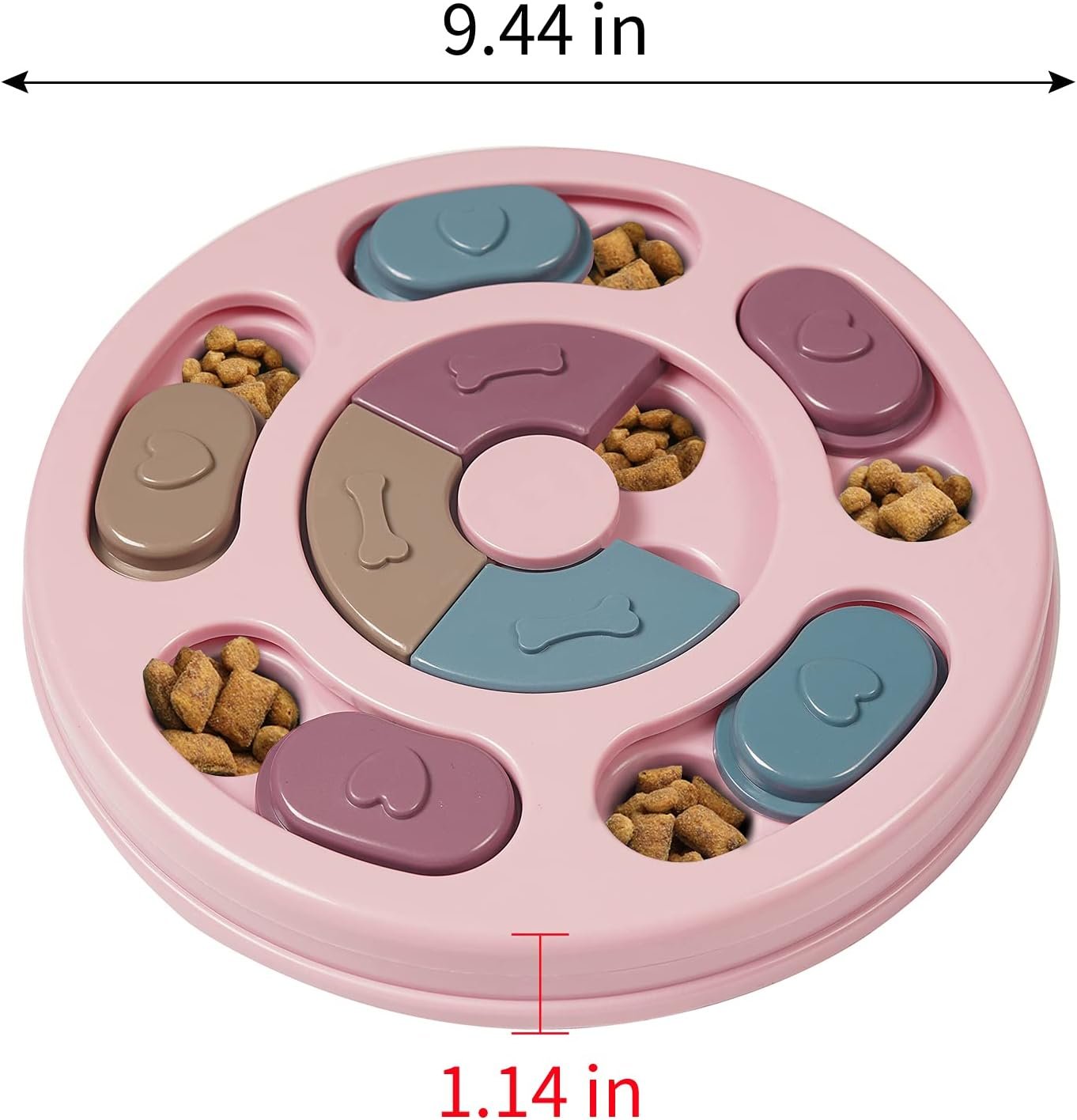 Dog Puzzle Food Feeder Toy for IQ Training Mental Enrichment Treat Puzzle - Image 2