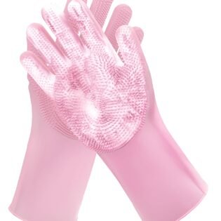 Pet Grooming Gloves Dog Washing Gloves with High Density Teeth