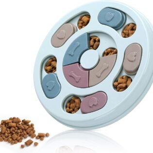 Dog Food Puzzle Toy for IQ Training Mental Enrichment Treat Puzzle