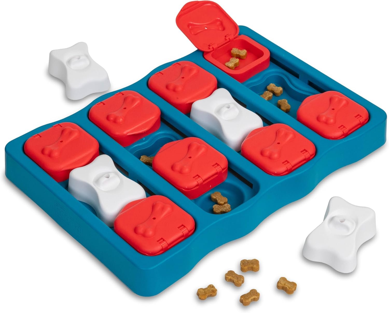 Dog Brick Treat Puzzle Enrichment Toy Intermediate Level Game
