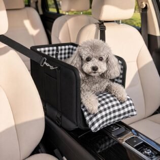 Dog Car Seat Console Booster for Small Dogs